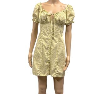 hesperus green dress Hesperus Green Floral Dress size S, New without